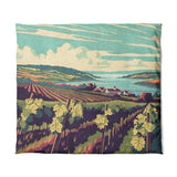 Finger Lakes Vineyard in King (104" x 88") Size