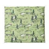 Out on the Links in King (104" x 88") Size