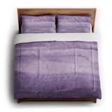 Jacinda Watercolor Purple Ombre in King (104" x 88") Size