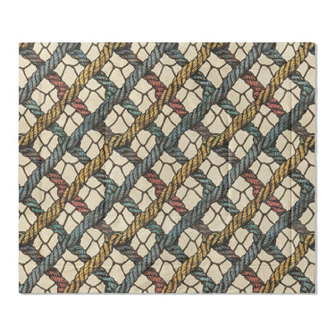 Naval Rope Multicolor in King (104" x 88") Size