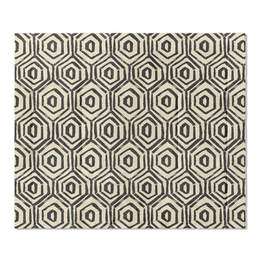 Torrance Black & Ivory in King (104" x 88") Size