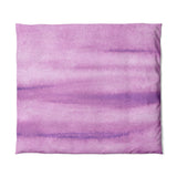 Ophelia Watercolor Violet Balayage in King (104" x 88") Size