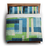 Henry Blue & Green in King (104" x 88") Size