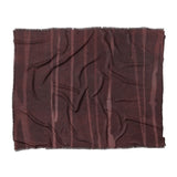 Felix Bleach Dye Burgandy in King (104" x 88") Size
