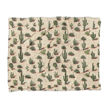 Desert Cacti in King (104" x 88") Size