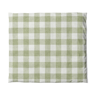 Buffalo Plaid Light Sage in King (104" x 88") Size