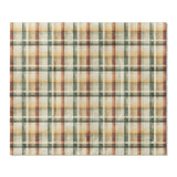 Madras Plaid Taupe Green in King (104" x 88") Size