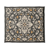 Annette Vintage Black & Yellow in King (104" x 88") Size