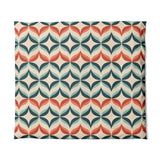 Jasper Blue & Red in King (104" x 88") Size