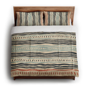 Delsin Blue & Orange in King (104" x 88") Size