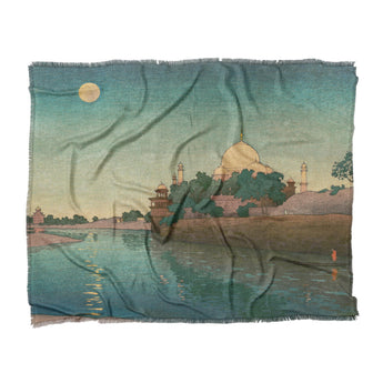 Taj Mahal Twilight by Charles Bartlett in King (104" x 88") Size