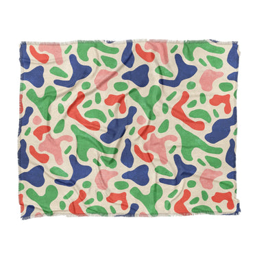 Cosimo Blue Green Red in King (104" x 88") Size