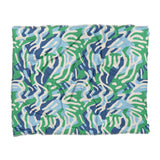 Leonardo Blue Green in King (104" x 88") Size