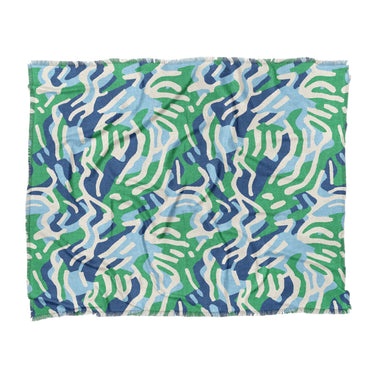 Leonardo Blue Green in King (104" x 88") Size