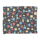 Geometric Confetti Twilight in King (104" x 88") Size