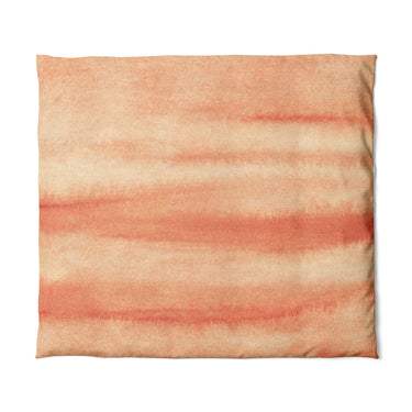 Ophelia Watercolor Peach Balayage in King (104" x 88") Size