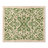 Floranna Ivory & Green in King (104" x 88") Size