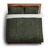 Ginko Green in King (104" x 88") Size