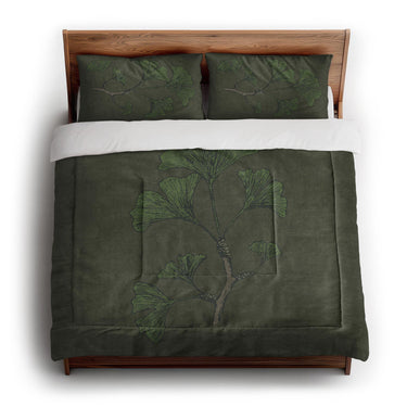 Ginko Green in King (104" x 88") Size