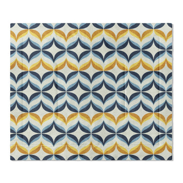 Jasper Blue & Gold in King (104" x 88") Size