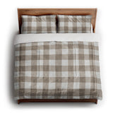 Buffalo Plaid Light Cedar Brown in King (104" x 88") Size