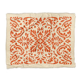 Floranna Ivory & Orange in King (104" x 88") Size