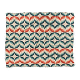 Jasper Blue & Red in King (104" x 88") Size