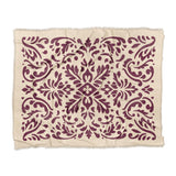 Floranna Ivory & Wine in King (104" x 88") Size