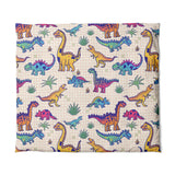 Doodle Dinos in King (104" x 88") Size