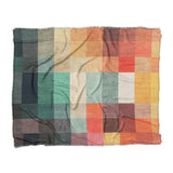Polyphony Multicolor Earthtone in King (104" x 88") Size