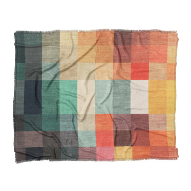Polyphony Multicolor Earthtone in King (104" x 88") Size
