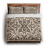Floranna Ivory & Black in King (104" x 88") Size