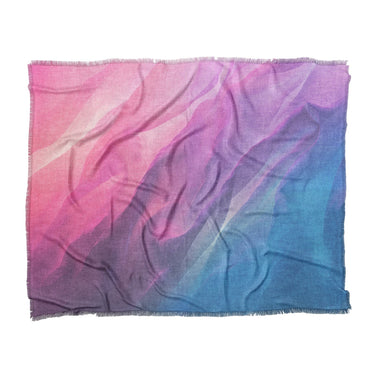 Cirrus Blue & Magenta in King (104" x 88") Size