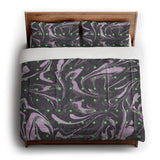 Acid Burn Purple & Green in King (104" x 88") Size