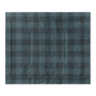 Buffalo Plaid Dark Navy in King (104" x 88") Size