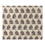 Thinking Chimps in King (104" x 88") Size