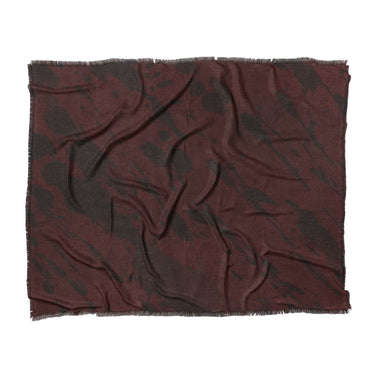 Hurley Splatter Dye Burgandy in King (104" x 88") Size