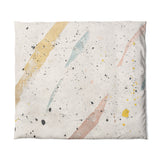 Stephanie Ivory Polychrome in King (104" x 88") Size