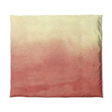 Kieran Watercolor Peach Ombre in King (104" x 88") Size