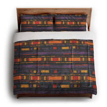 Ojai Purple & Yellow in King (104" x 88") Size
