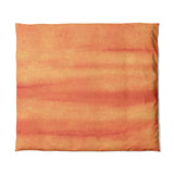 Ophelia Watercolor Fire Orange Balayage in King (104" x 88") Size