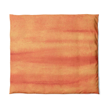 Ophelia Watercolor Fire Orange Balayage in King (104" x 88") Size