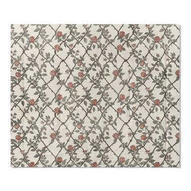 Rose Lattice in King (104" x 88") Size
