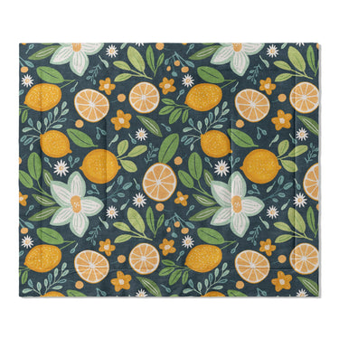 Lemon and Sage in King (104" x 88") Size