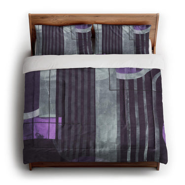 Gordian Dark Purple in King (104" x 88") Size