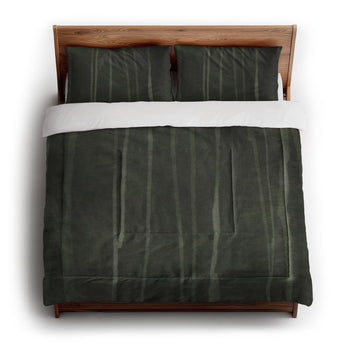 Felix Bleach Dye Olive Green in King (104" x 88") Size
