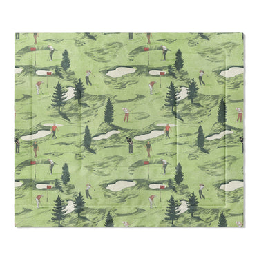 Out on the Links in King (104" x 88") Size