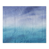 Micah Watercolor Blue & Teal in King (104" x 88") Size