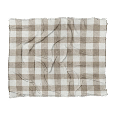 Buffalo Plaid Light Cedar Brown in King (104" x 88") Size