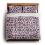 Corriana Pink & Purple in King (104" x 88") Size